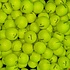 Gebruikte Titleist Pro V1 (geel) AAAA kwaliteit