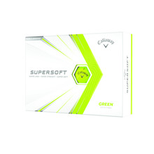 Callaway Supersoft (matt groen) NIEUW in doos van 72 stuks