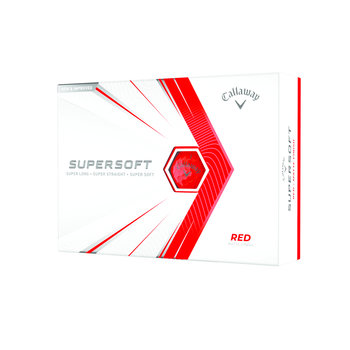 Callaway Supersoft (matt rood) NIEUW in doos van 72 stuks