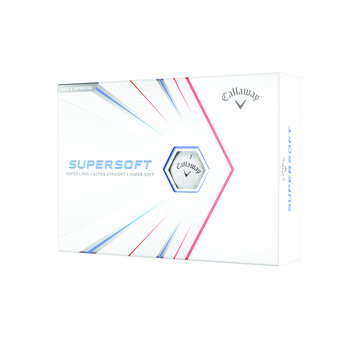 Bedrukte Callaway Supersoft (wit) - BEDRUKKEN