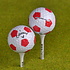 Gebruikte Callaway Chrome Soft Truvis (rood) AAAA kwaliteit