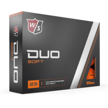 Wilson Staff DUO SOFT OPTIX (mat oranje) NIEUW in doosje van 12 stuks