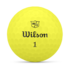 Wilson Staff DUO SOFT OPTIX (mat geel) NIEUW in doosje van 12 stuks