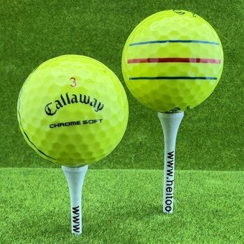 Gebruikte Callaway Chrome Soft Triple Track (geel) AAA/AAAA kwaliteit