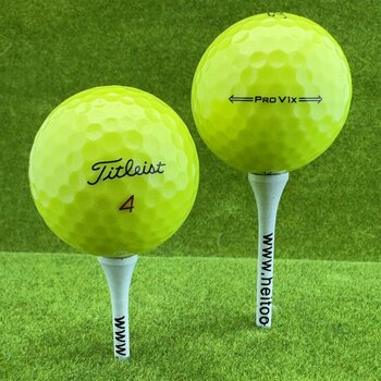 Gebruikte Titleist Pro V1x (geel) AAAA kwaliteit