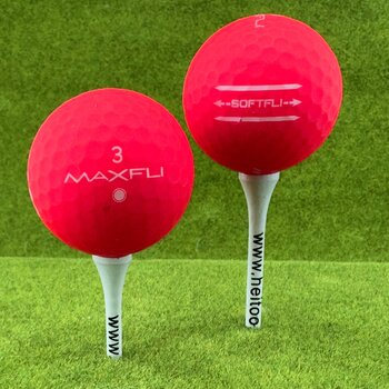 Maxfli Softfli (matt rood) AAA/AAAA kwaliteit