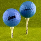 Blauwe mix golfballen