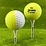 Srixon Z-Star Divide (wit/geel) AAA/AAAA kwaliteit