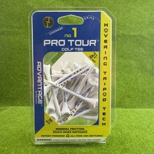 Pro Tour Kunststof golftees- 30 Tees, 70 mm (2 3/4")