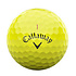 Callaway Chrome Tour X (geel) misprint NIEUW in doosje van 12 stuks