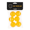 oefen golfballen geel - 6 stuks