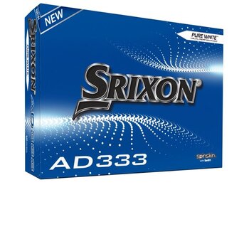 Bedrukte Srixon AD333 (wit)