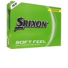 Srixon Soft Feel (geel) NIEUW in doosje van 12 stuks