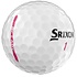 Bedrukte Srixon Soft Feel Lady (wit)  NIEUW in doosje van 12 stuks