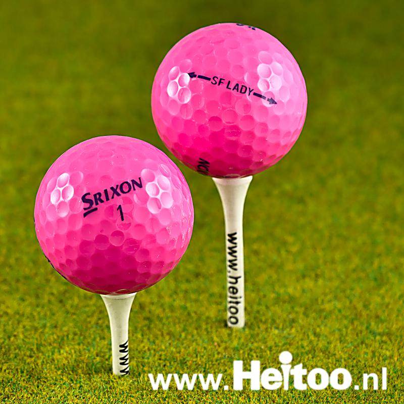 Gebruikte Srixon Soft Feel Lady golfballen I Heitoo.nl