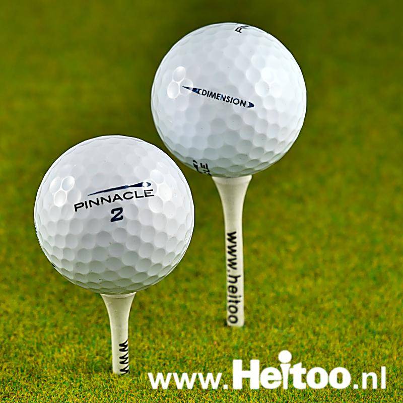Edelsteen spoel kleding Gebruikte Pinnacle Dimension golfballen I Heitoo.nl