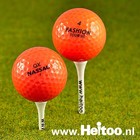 Oranje mix golfballen