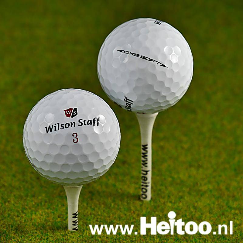 overspringen Kwik Betrokken Gebruikte Wilson Staff DX2 Soft golfballen I Heitoo.nl