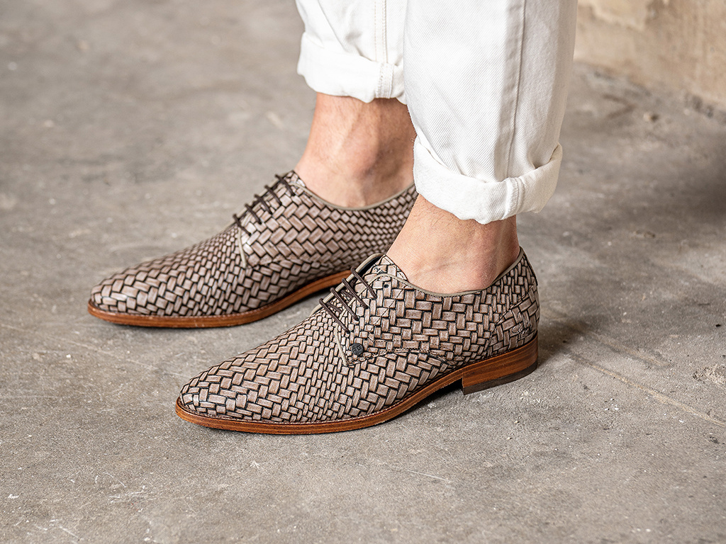 Klassieke schoenen in de kleur Beige voor heren | KLEDING.nl