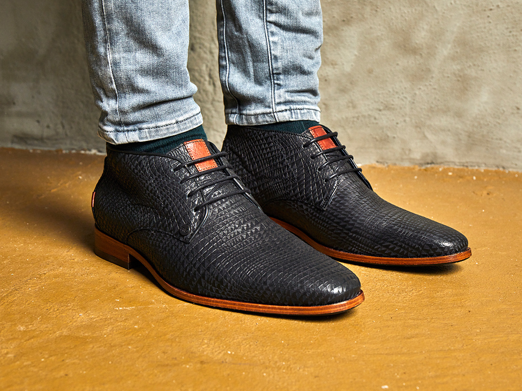 Rehab Footwear Gregory Triangle | Zwarte nette schoenen - Official Rehab  Footwear Online Store