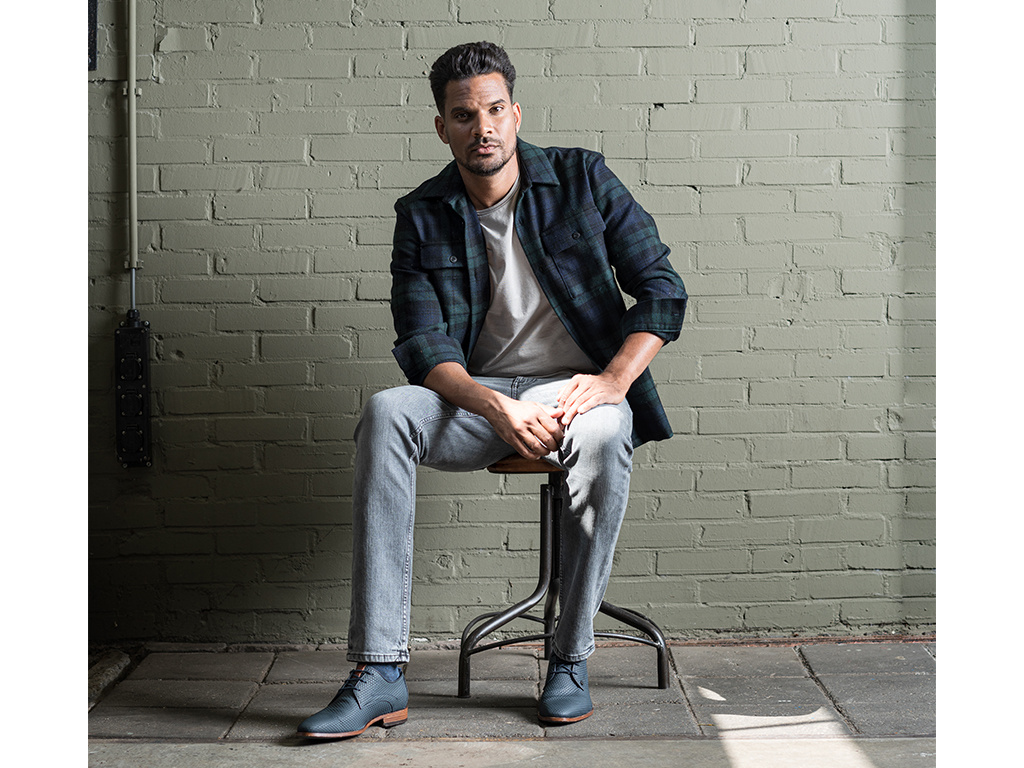 Rehab Footwear Greg Triangle | Donkerblauwe nette schoenen - Official Rehab  Footwear Online Store