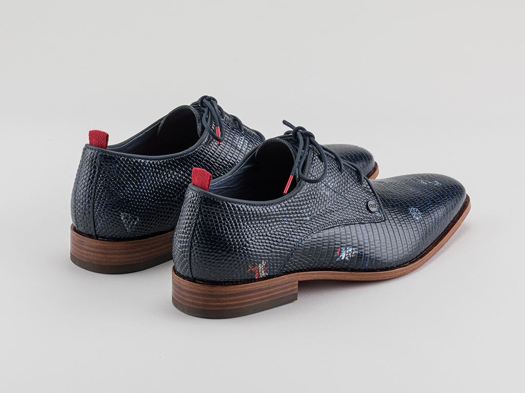 Nette schoenen enkellaarzen in de kleur blauw voor dames | KLEDING.nl