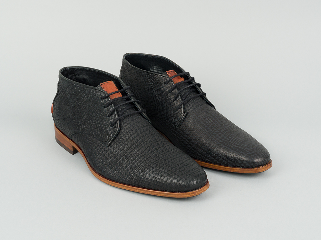 Rehab Footwear Gregory Triangle | Zwarte nette schoenen - Official Rehab  Footwear Online Store