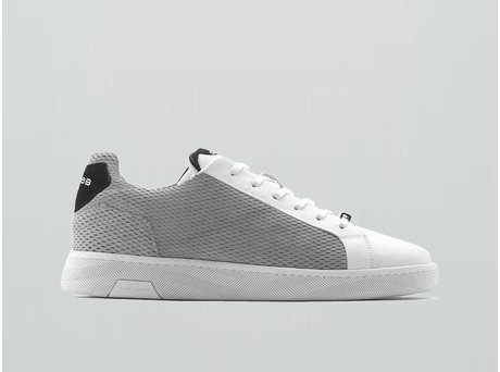 Grau Weiße Sneakers Zeke Prf