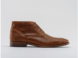 Barry Square | Cognac-brown business shoes