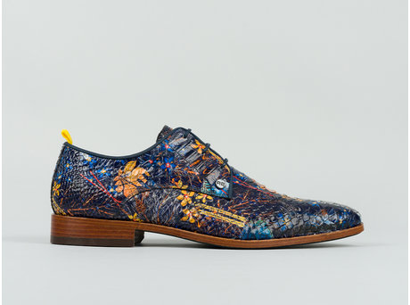 Fred Flower | Donkerblauwe nette schoenen
