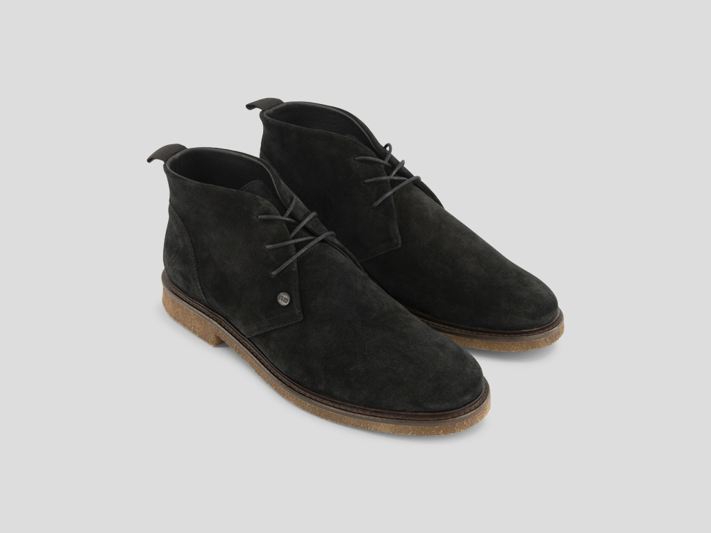 Rehab Footwear Kas Black desert boot Offical webshop