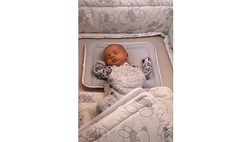Baby bedset, kussen en deken