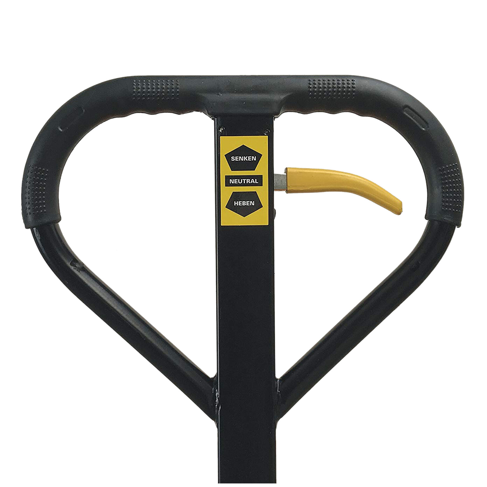 Handhubwagen mit 1.150mm Gabellänge und einer Tragkraft von 2.500kg mit Tandembereifung