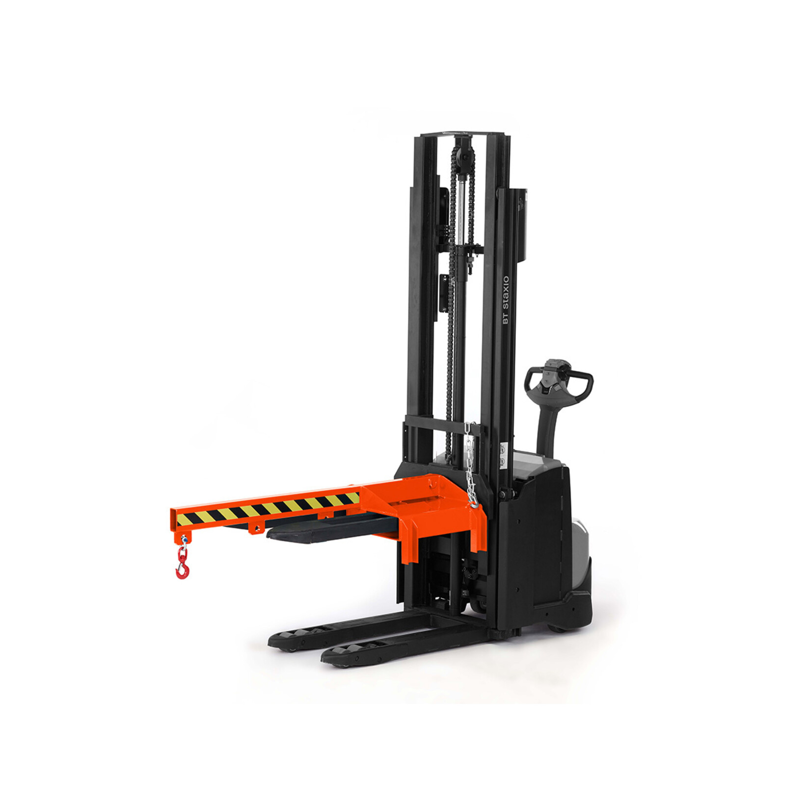 Kranarm für Hochhubwagen und Deichselstapler