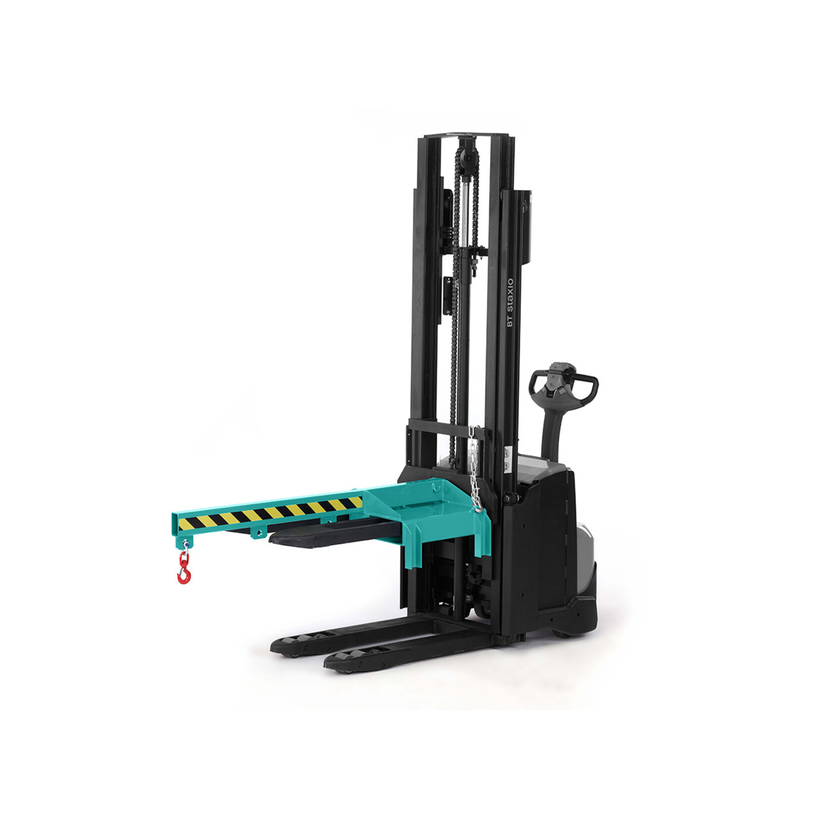 Kranarm für Hochhubwagen und Deichselstapler
