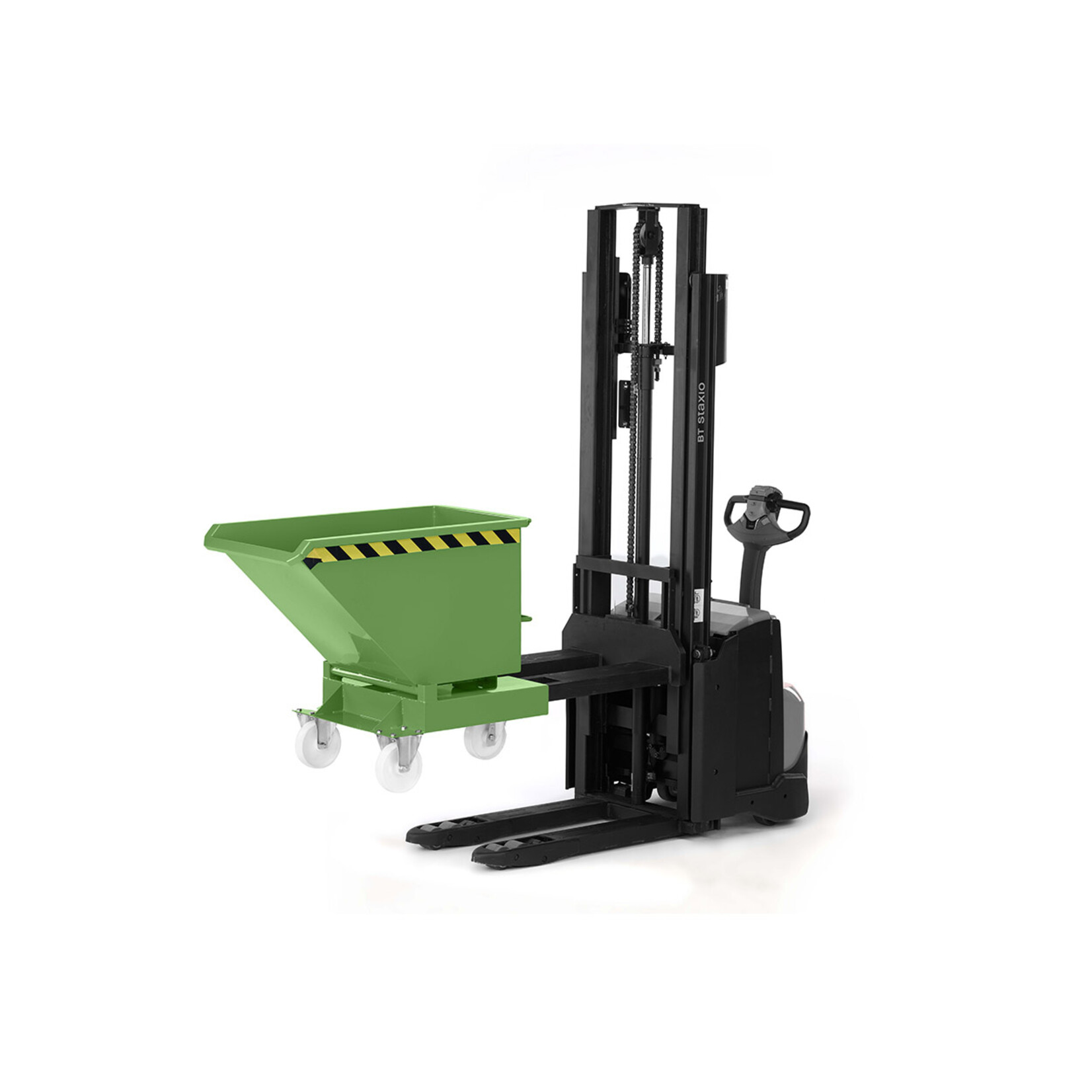 Kastenwagen für Hochhubwagen und Deichselstapler