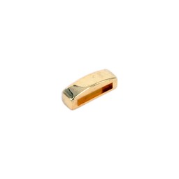 Cuenta DQ slider bead big arch 13mm Gold plating