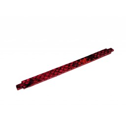 Cuenta DQ bracelet strap leather 13mm red reptiel-snake