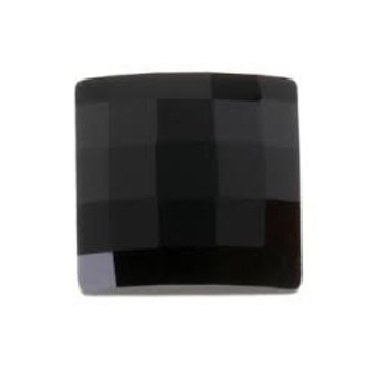Swarovski elements Chess 8mm black