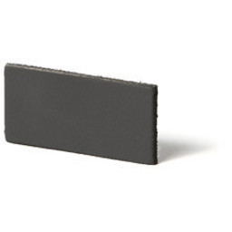 Cuenta DQ Flat leather 40mm grey 40mmx85cm