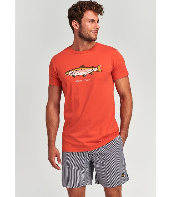 FORMEN t-shirt trout oranje