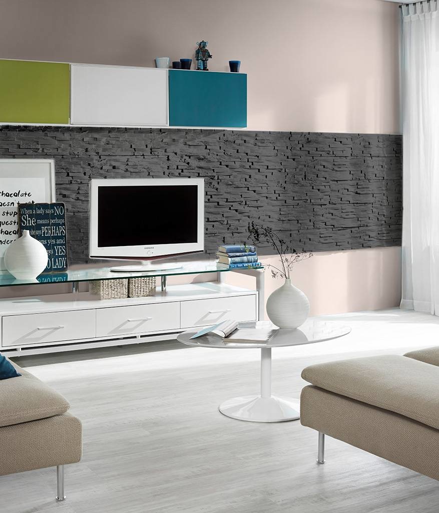 Anemoon vis praktijk plafond TV Backwall | Dé nieuwe woontrend | Style4Walls - Style4Walls