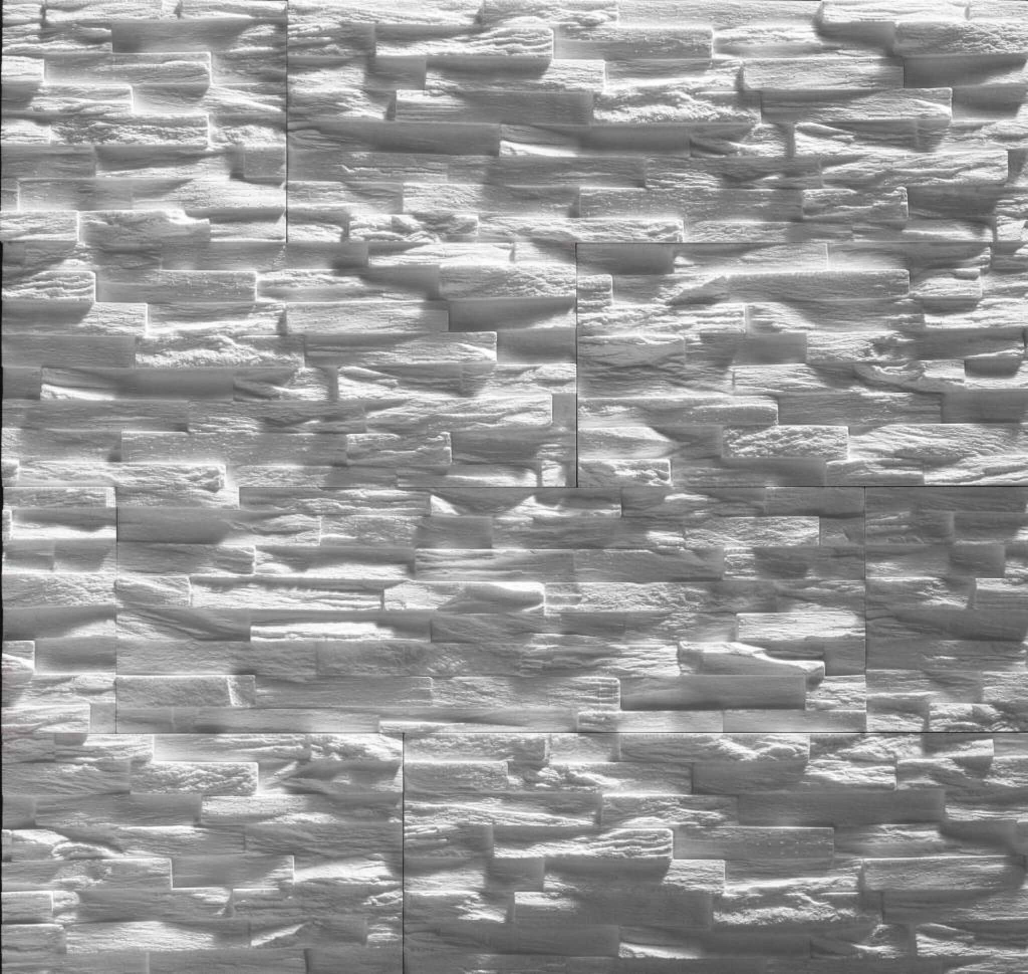 Ultralight Benevento White 3D Wall Tiles