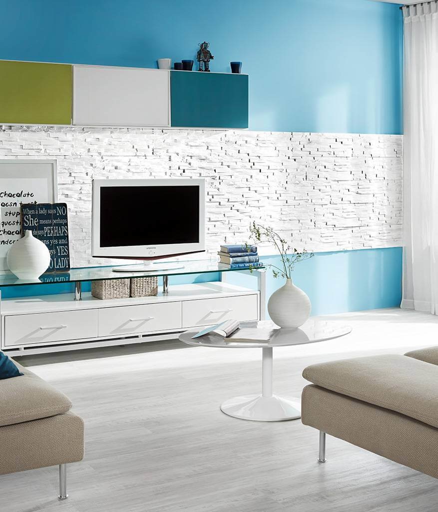 UltraLight Benevento Blanc Carrelage 3D