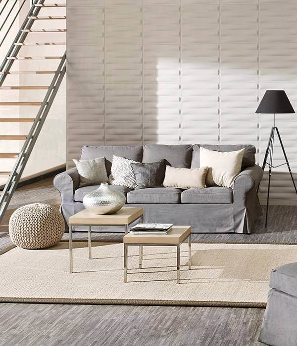 RoS DesignTile Bjorn Natural - 3D panneaux muraux