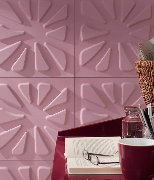 3D Wandpanelen model PELLE