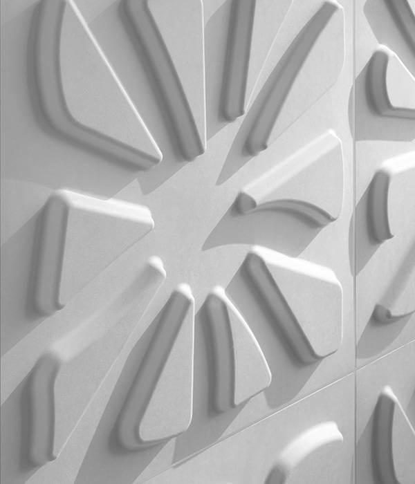 3D Wandpanelen model PELLE
