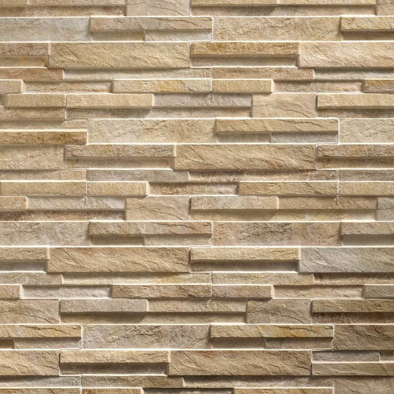Wandtegel natuursteen effect Ultrastrong Avella Creme