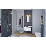 Ultrastrong Avella Anthracite Stone Effect Porcelain Wall Tile