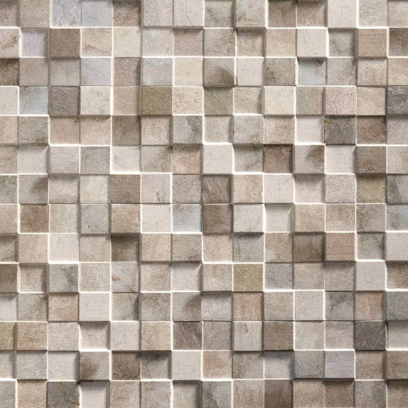 Carrelage mural UltraStrong Square Gris